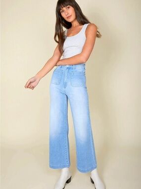 ROLLA'S Sailor Jean High-Rise Wide-Leg - Size 30